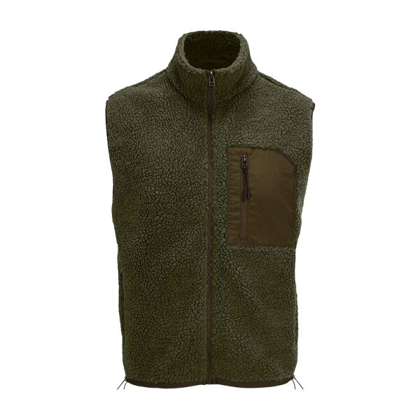 SOL'S Unisex Fury Sherpa Bodywarmer Thumbnail