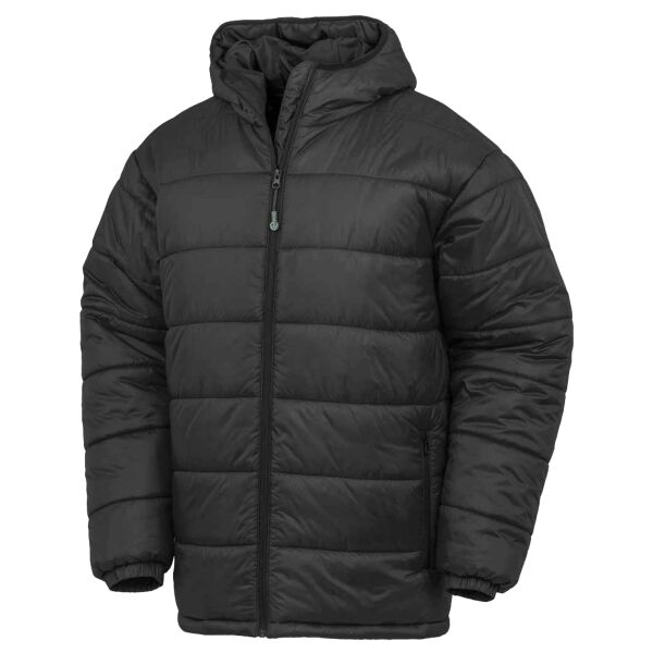 Recycled hooded padded parka Thumbnail