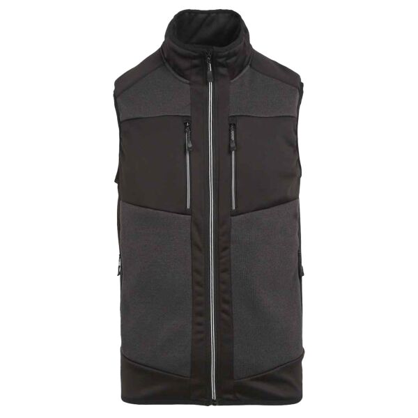 E-Volve Unisex Knit Effect Stretch Bodywarmer Thumbnail