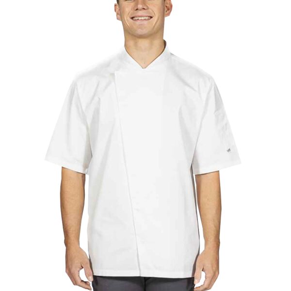 ADC Short Sleeve Asymmetric Chef's Jacket Thumbnail