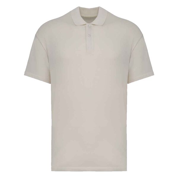 Native Spirit Drop Shoulder Piqué Polo Shirt Thumbnail