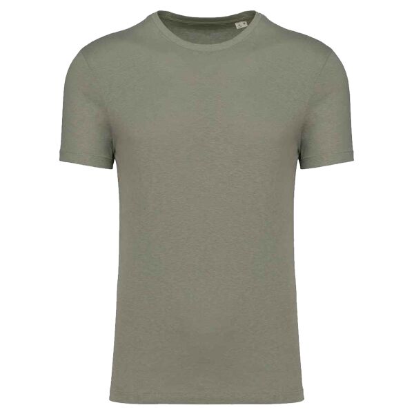 Spasso Unisex Organic Cotton Linen Blend T-Shirt Thumbnail