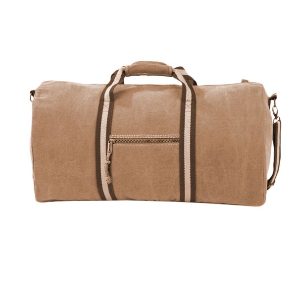Quadra Vintage Canvas Holdall Thumbnail