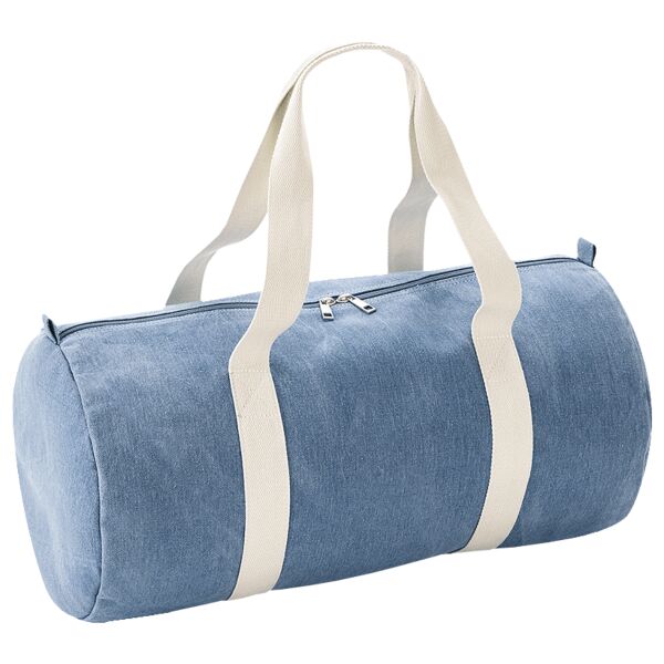 Denim Barrel Bag Thumbnail
