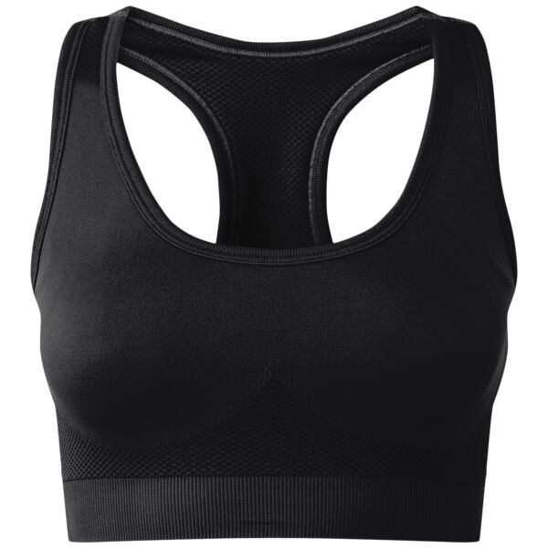 TriDri® seamless '3D fit' multi-sport sculpt solid colour bra Thumbnail