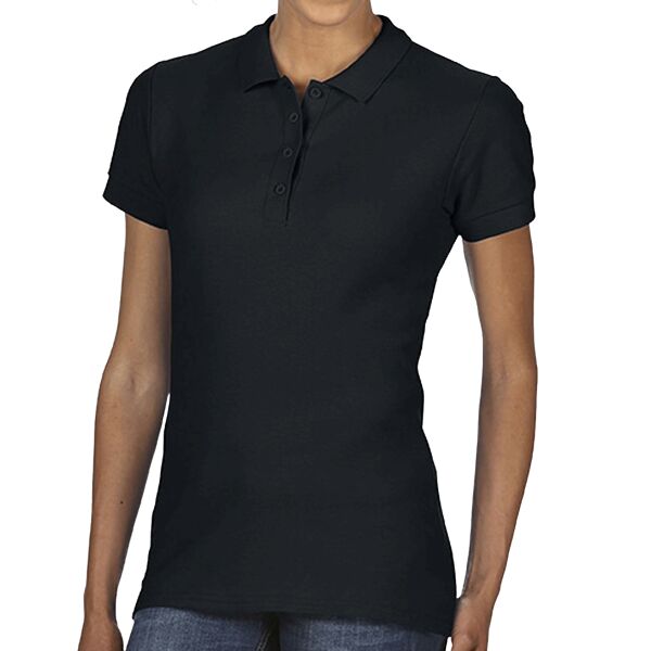 Softstyle® Ladies' Double Pique Polo Thumbnail